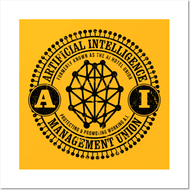 A.I. Management Union Wall Art by MindsparkCreative